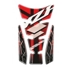 PRINT tankpad Spirit shape Limited Edition logo Yamaha YZF czerwone
