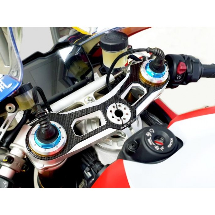 PRINT Naklejka na półkę kierownicy Ducati Panigale