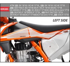 ONEDESIGN Grip Boczny KTM przezroczysty
