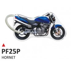 PRINT Dwustronny wypukły brelok na klucze Honda Hornet blu