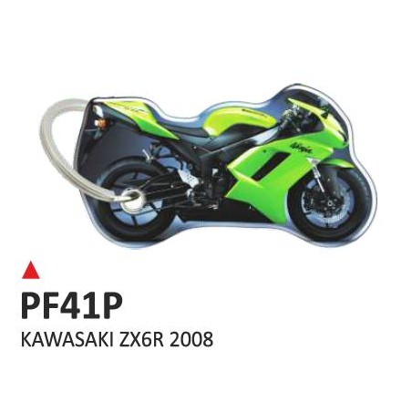 PRINT Dwustronny wypukły brelok na klucze Kawasaki ZX6R 2008
