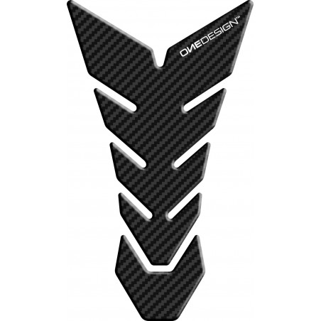 PRINT tankpad "Soft Touch" black edition carbon matt black