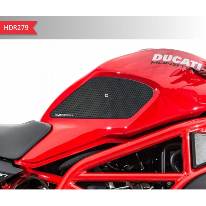 ONEDESIGN Grip Boczny Ducati Monster 787/821/1200 DUCATI 14/18 czarny
