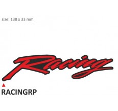 PRINT zestaw 10 naklejek Racing czerwone
