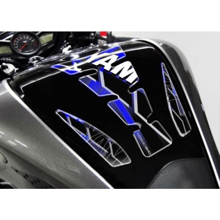 PRINT tankpad Spirit shape Limited Edition logo Yamaha niebieskie
