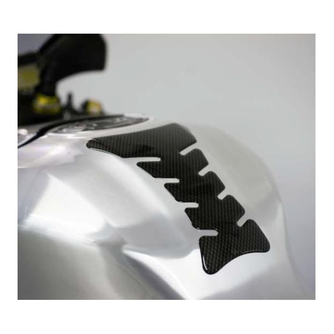 PRINT tankpad Triumph Tiger carbon at stock single packaged