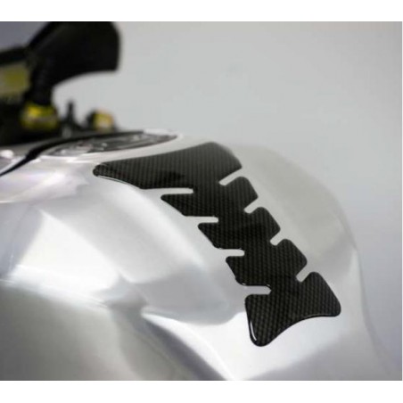PRINT tankpad Triumph Tiger carbon at stock single packaged