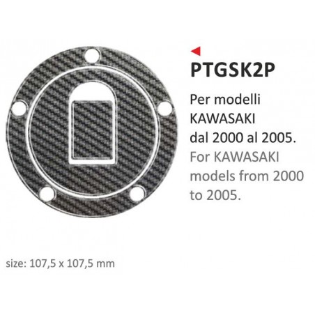 PRINT naklejka na wlew paliwa Kawasaki 2000/2005