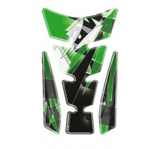 PRINT tankpad Spirit shape Limited Edition logo Kawasaki zielone