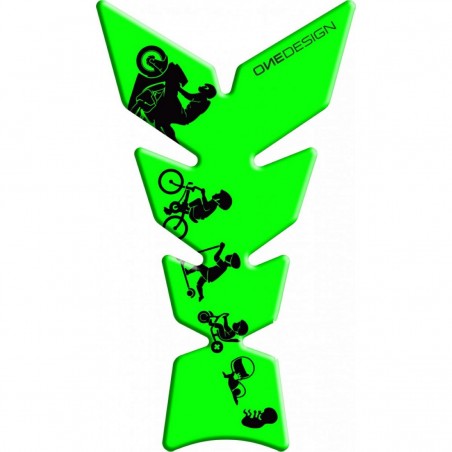 PRINT tankpad Moon zielony fluo