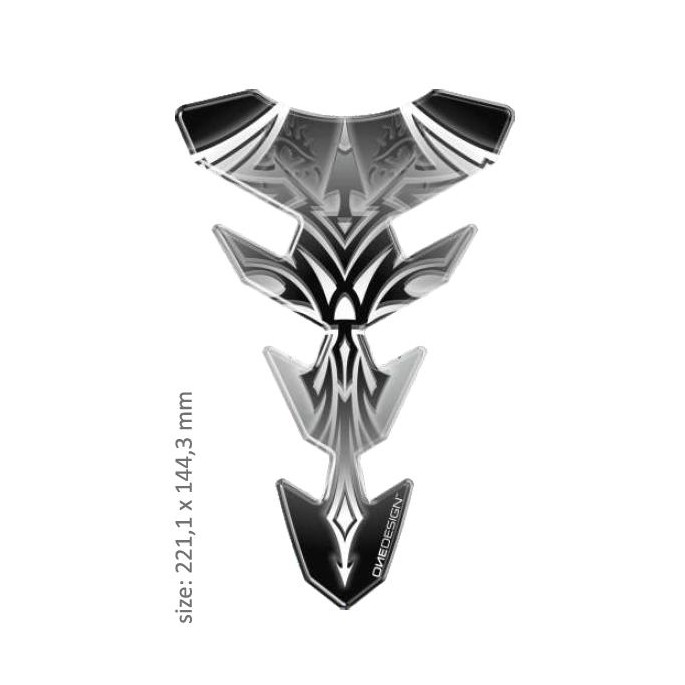 PRINT tankpad Expression Slim Tribal szara
