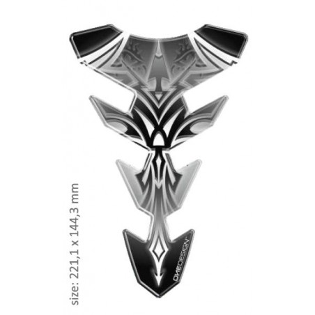 PRINT tankpad Expression Slim Tribal szara