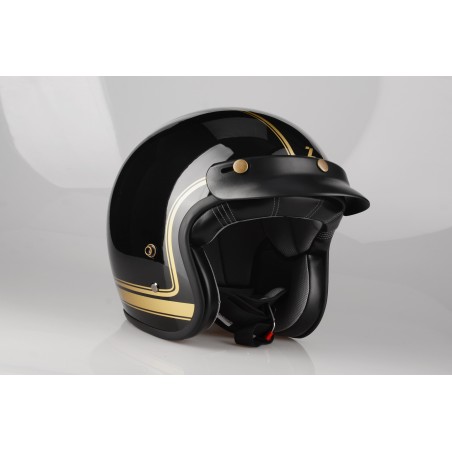Kask Motocyklowy LAZER CONGA Cosmo (kol. Czarny - Złoty - Metalik) rozm. L