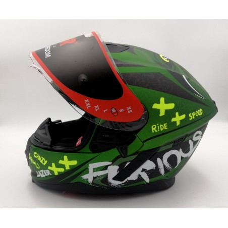 Kask Motocyklowy LAZER RAFALE Oni Zielony (kol. Zielony - Czarny) rozm. L
