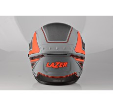 Kask Motocyklowy LAZER RAFALE Hexa (kol. Tytanowy Szary - Czerwony - Matowy) rozm. XL