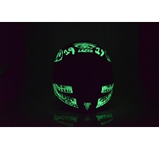 Kask Motocyklowy LAZER RAFALE Mexicana (kol. Czarny - Fluo) rozm. XL