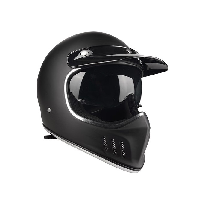 Kask Motocyklowy LAZER Cross TT Z-LINE (kol. Czarny Matowy) rozm. XS