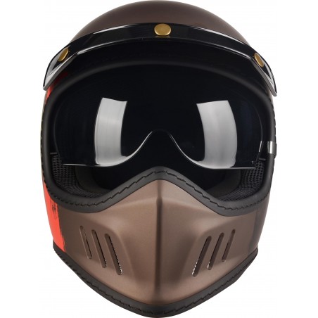 Kask Motocyklowy LAZER Cross TT Belgium (kol. Czarny - Czerwony - Żółty Matowy) rozm. L