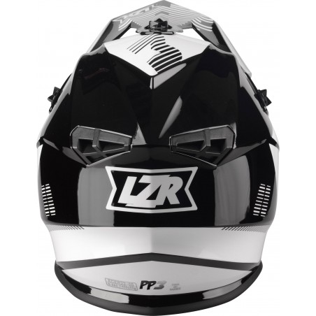 Kask Motocyklowy LAZER OR3 PP3 (kol. Czarny - Biały) rozm. M