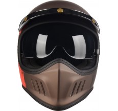 Kask Motocyklowy LAZER Cross TT Belgium (kol. Czarny - Czerwony - Żółty Matowy) rozm. XL