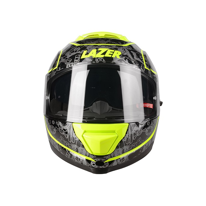Kask Motocyklowy LAZER RAFALE SR $13 Original (kol. Czarny - Żółty Fluo) rozm. M