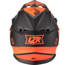 Kask Motocyklowy LAZER OR3 PP3 (kol. Czarny - Czerwony Fluo - Matowy) rozm. L