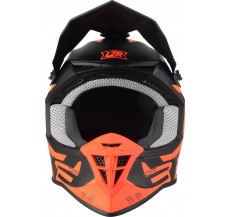 Kask Motocyklowy LAZER OR3 PP3 (kol. Czarny - Czerwony Fluo - Matowy) rozm. L