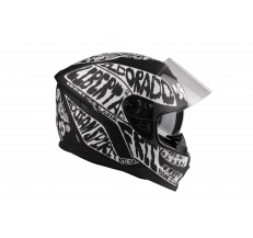 Kask Motocyklowy LAZER RAFALE Mexicana (kol. Czarny - Fluo) rozm. M