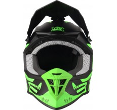 Kask Motocyklowy LAZER OR3 PP3 (kol. Czarny - Zielony Fluo - Matowy) rozm. S