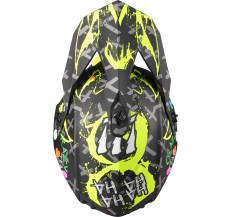 Kask Motocyklowy LAZER OR3 Crazy (kol. Czarny - Multi - Matowy) rozm. L