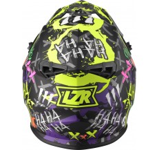 Kask Motocyklowy LAZER OR3 Crazy (kol. Czarny - Multi - Matowy) rozm. L