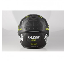 Kask Motocyklowy LAZER RAFALE Oni kol. czarny/ciemny szary/żółty fluo/matowy rozm. XS