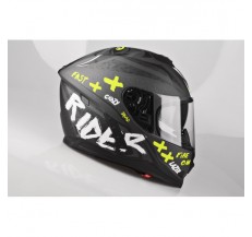 Kask Motocyklowy LAZER RAFALE Oni kol. czarny/ciemny szary/żółty fluo/matowy rozm. XS
