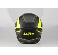 Kask Motocyklowy LAZER RAFALE Hexa (kol. Czarny - Żółty - Matowy) rozm. XS