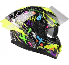 Kask Motocyklowy LAZER RAFALE SR Crazy (kol. Czarny - Multi) rozm. L