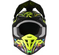 Kask Motocyklowy LAZER OR3 Crazy (kol. Czarny - Multi - Matowy) rozm. XL