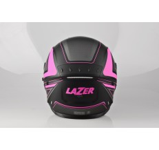 Kask Motocyklowy LAZER RAFALE Hexa (kol. Czarny - Różowy - Matowy) rozm. S