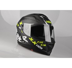 Kask Motocyklowy LAZER RAFALE Oni kol. czarny/ciemny szary/żółty fluo/matowy rozm. M