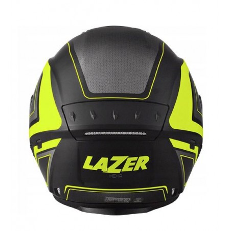 Kask Motocyklowy LAZER TANGO Hexa (kol. Czarny - Żółty - Matowy) rozm. L