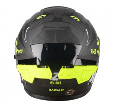 Kask Motocyklowy LAZER RAFALE SR Ride Oni (kol. Czarny - Szary - Żółty Fluo - Matowy) rozm. L