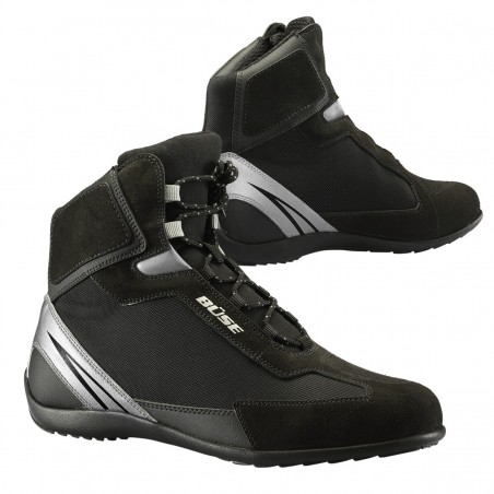 Buty motocyklowe BUSE B50 czarne/srebne 44