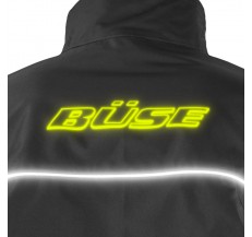 Kombinezon motocyklowy przeciwdeszczowy BUSE czarny 2XL