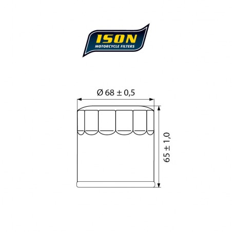Filtr Oleju ISON 975 (HF975)