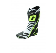 Buty motocyklowe GAERNE GP1 EVO białe czarne żółte rozm. 41