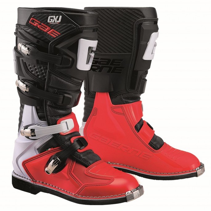 Buty motocyklowe GAERNE GX-J czarne/czerwone rozm. 34