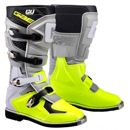 Buty motocyklowe GAERNE GX-J szare/żółte fluo rozm. 41