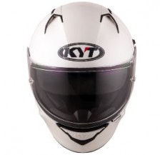 Kask Motocyklowy KYT NF-R perłowy biały - L