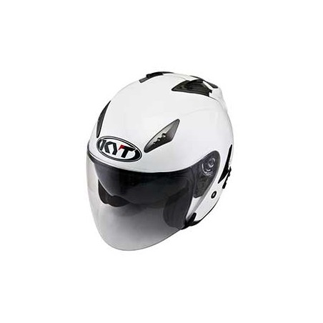 Kask Motocyklowy KYT HELLCAT perłowy biały - L