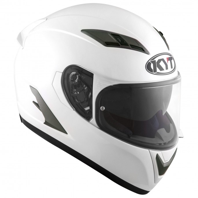 Kask Motocyklowy KYT FALCON 2 perłowy biały - L