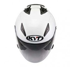 Kask Motocyklowy KYT HELLCAT perłowy biały - XL